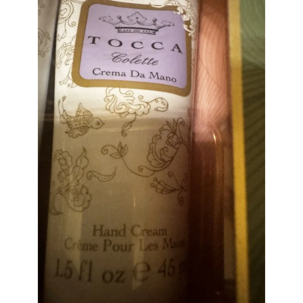 NIB TOCCA Crema Veloce Hand Cream Set 3 Pcs Colette Florence Cleopatra-Sealed